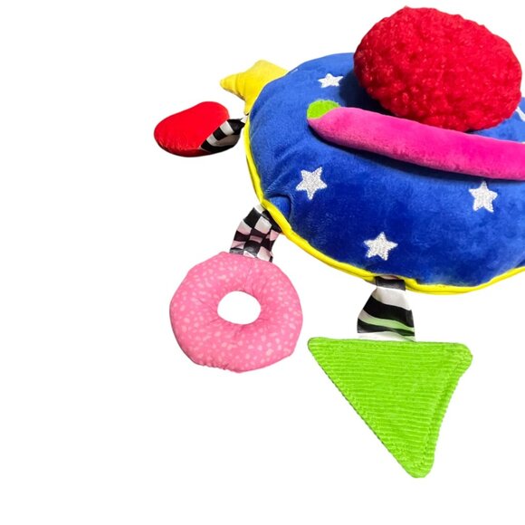 Manhattan Toy  Whoozit  Baby Crinkle Toy 7 Arms Blue Stroller Activity‎ Toy - Picture 3 of 11